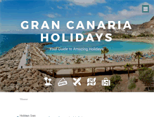Tablet Screenshot of grancanaria-holidays.com